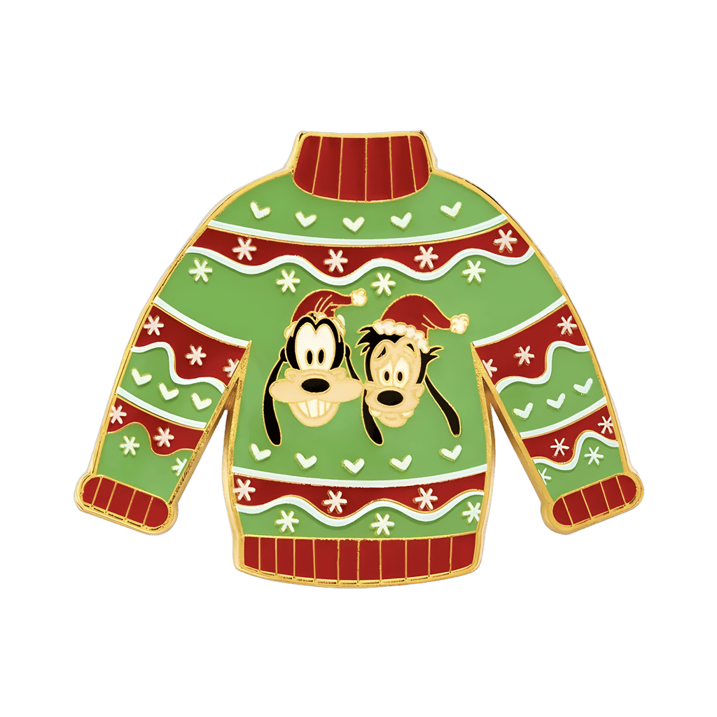 Goofy & Max Holiday Sweater Disney pin