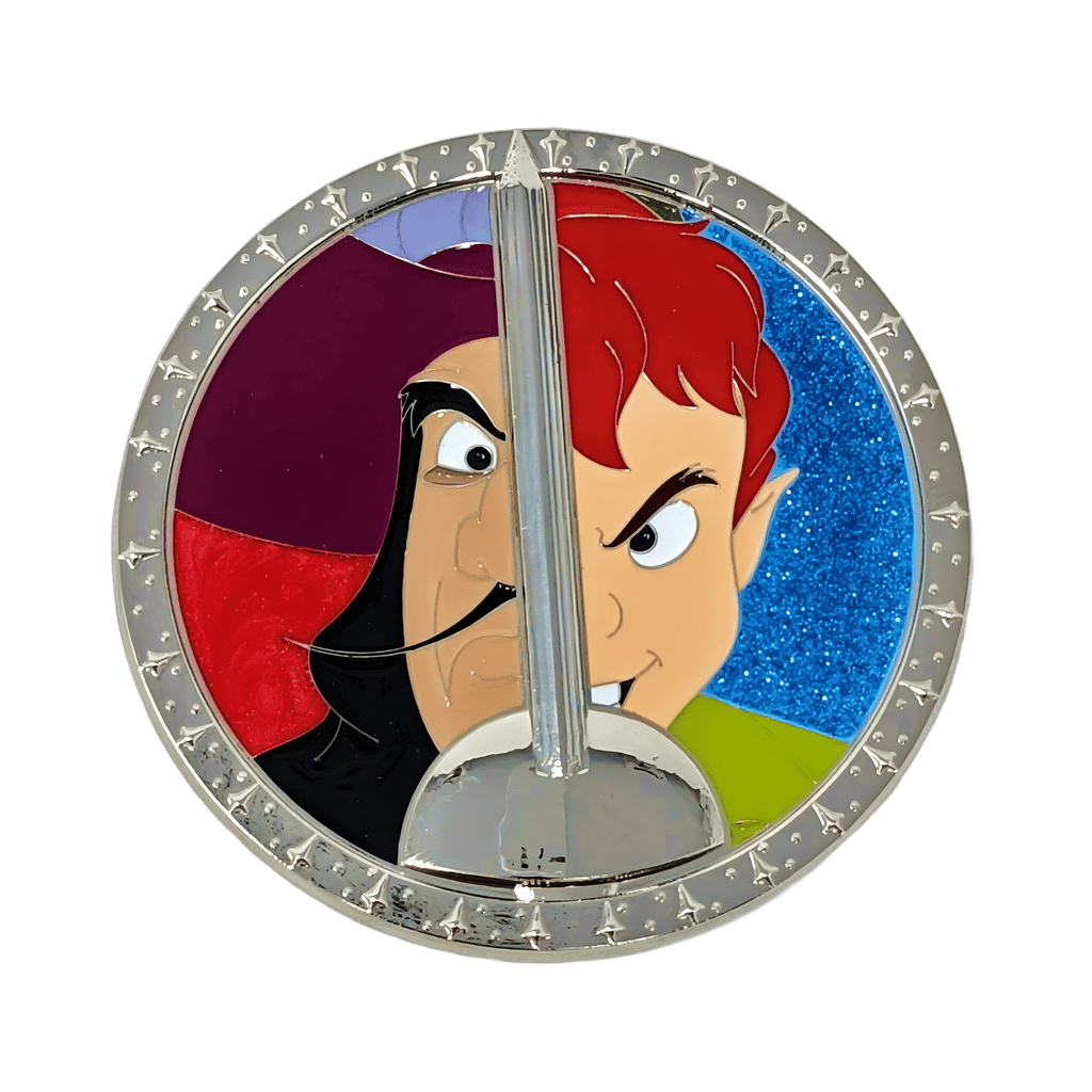 Face to Face Boxed Set - Peter Pan and Captain Hook Disney pin