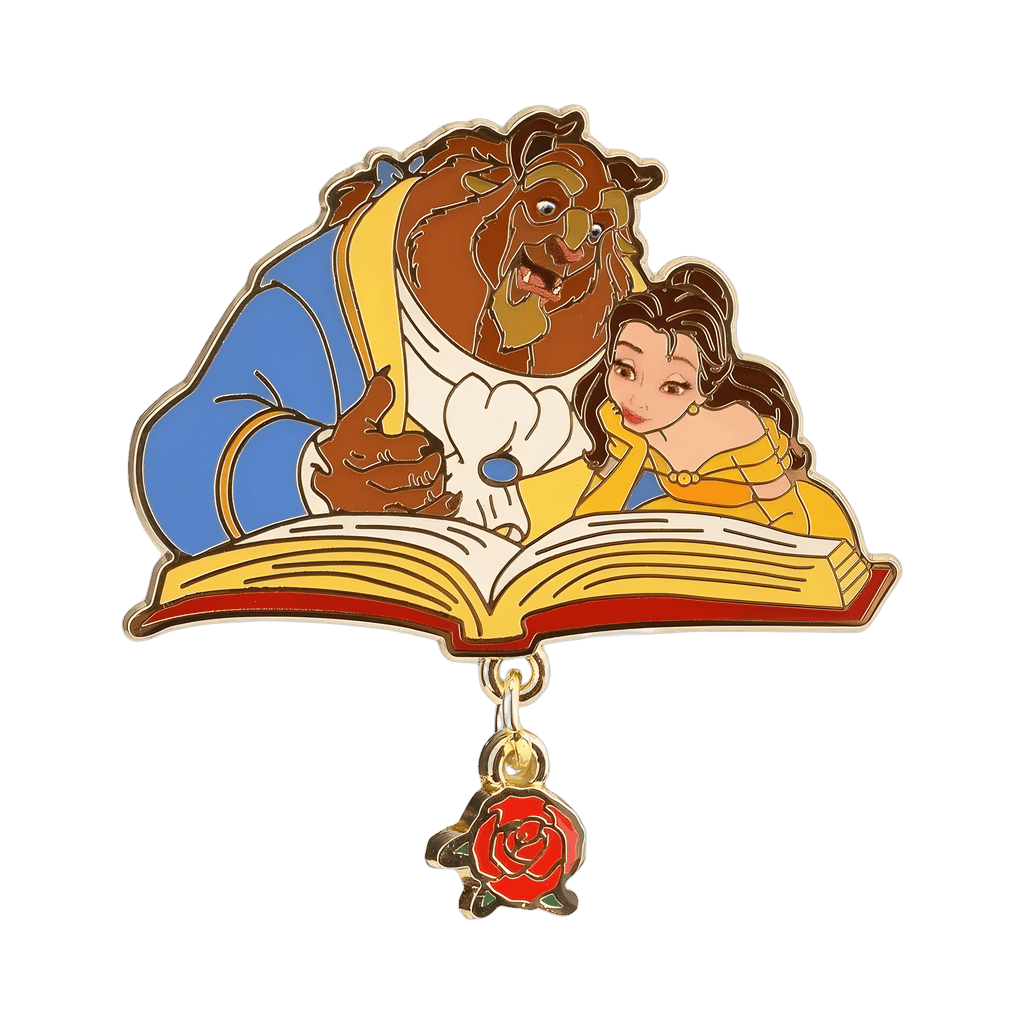 Belle & Beast Disney pin