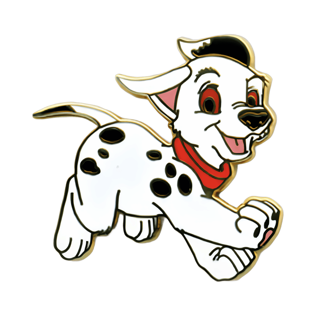 Red Eyes Puppy Disney pin