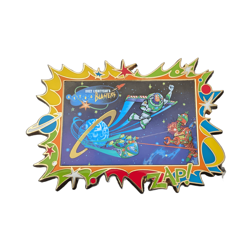Astro Blasters Map Disney pin