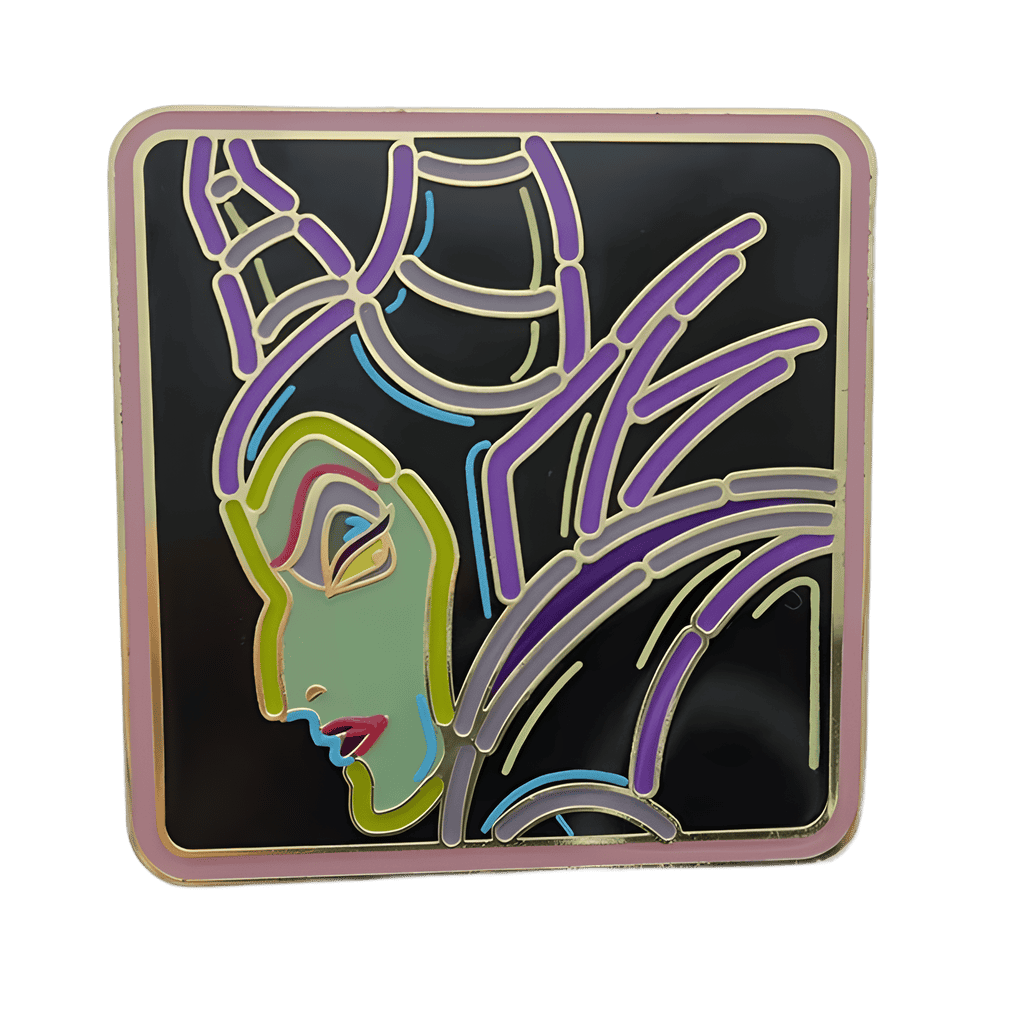 Maleficent Glow in the Dark Disney pin