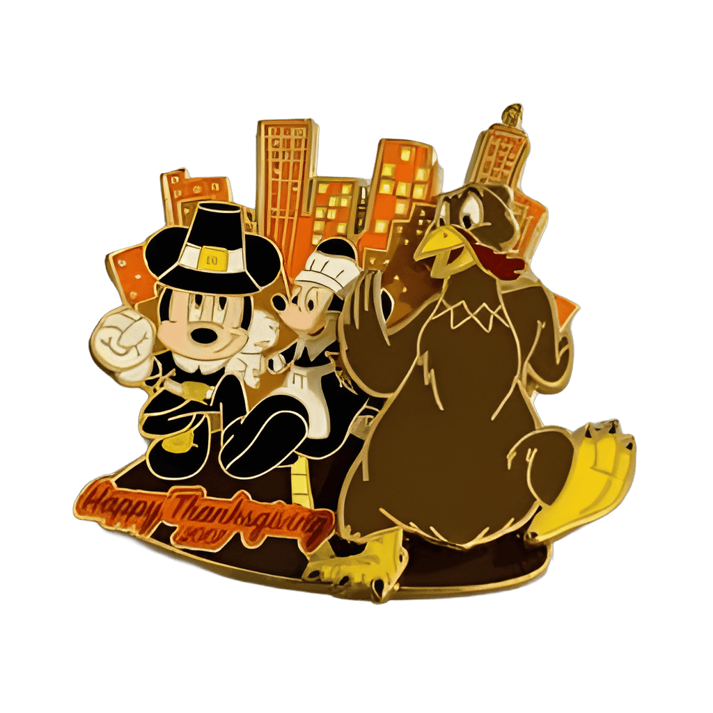 Happy Thanksgiving 2007 Disney pin