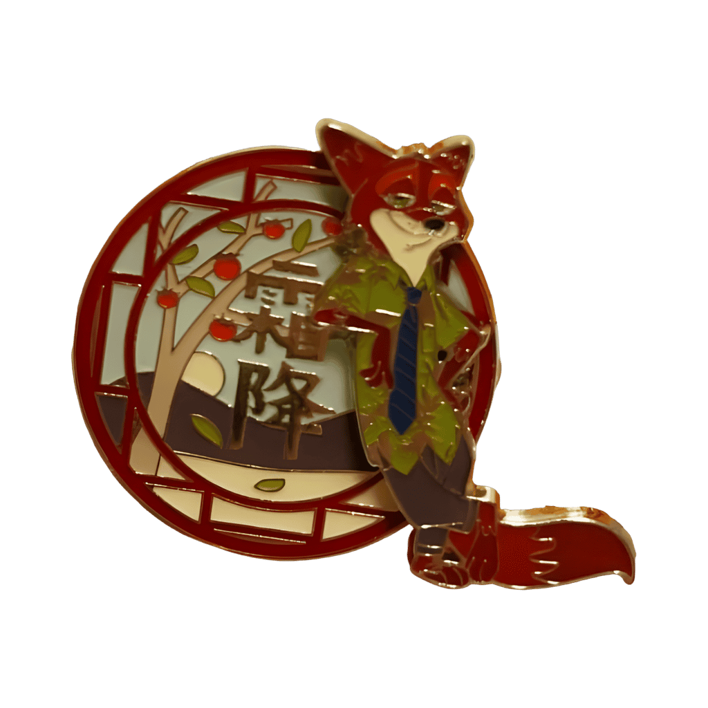 Nick Wilde - Frost Descent Disney pin