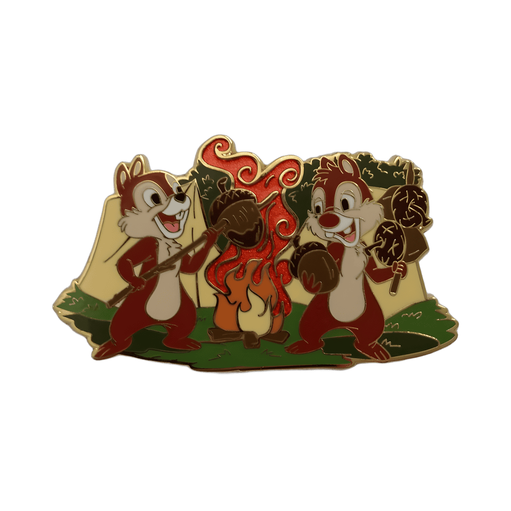 Camping Disney pin