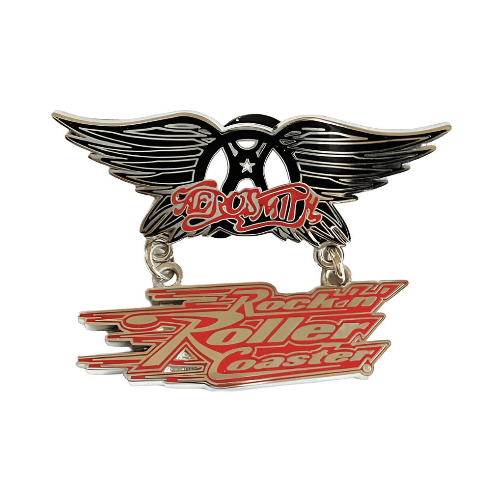Aerosmith Winged Logo Dangle Disney pin