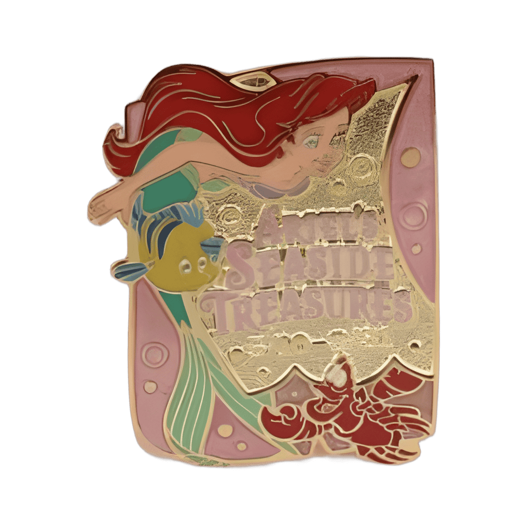 Ariel’s Seaside Treasures - Pink Disney pin