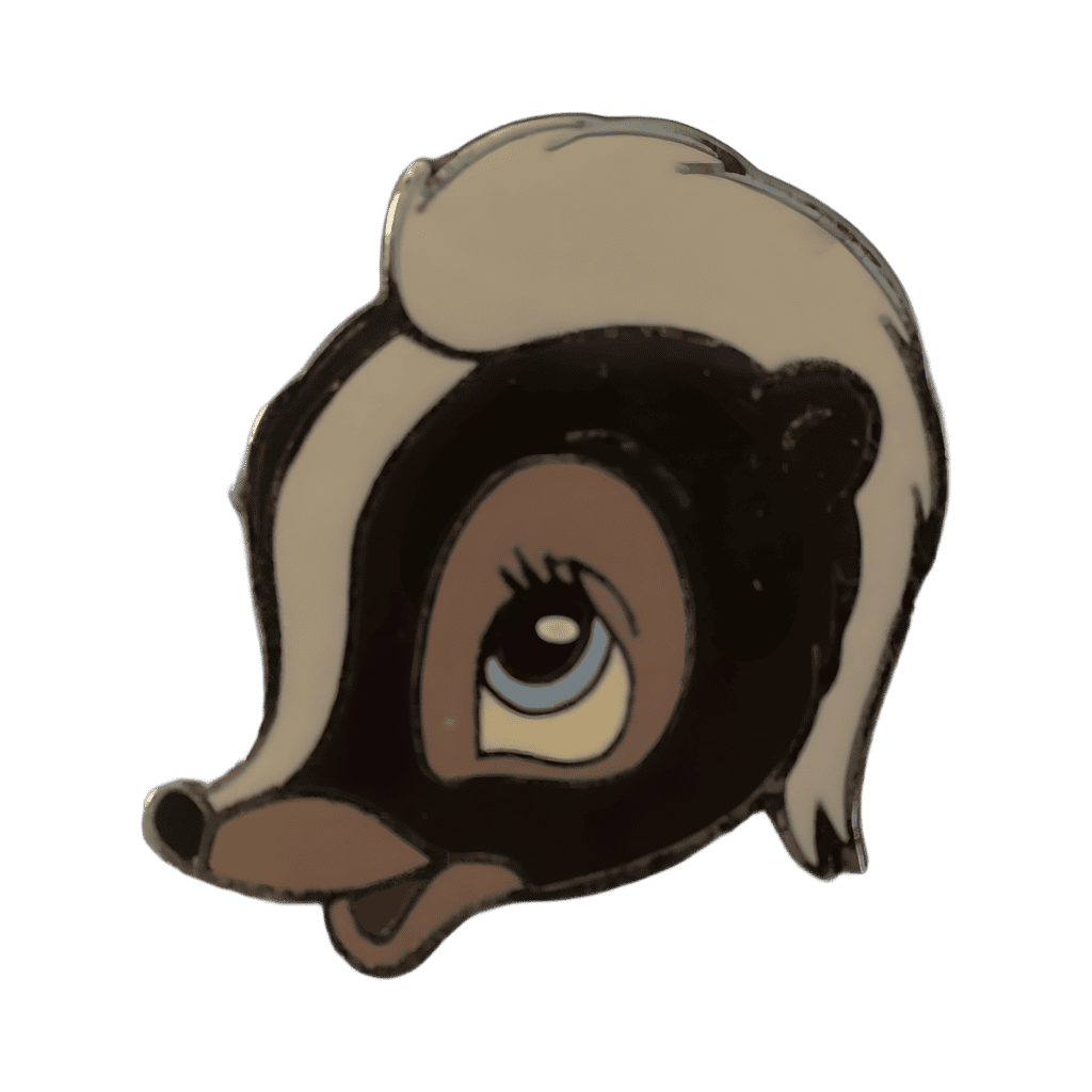 Flower - skunk Disney pin