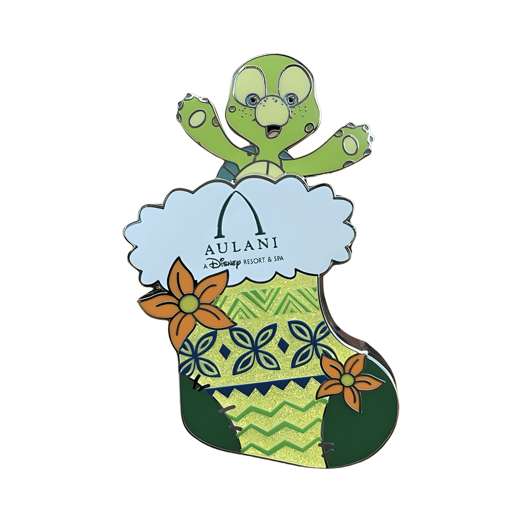 Aulani Resort & Spa Christmas Stocking - 'Olu Mel Disney pin