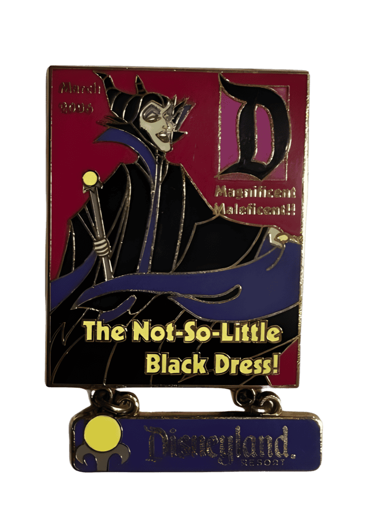 Maleficent Disney pin