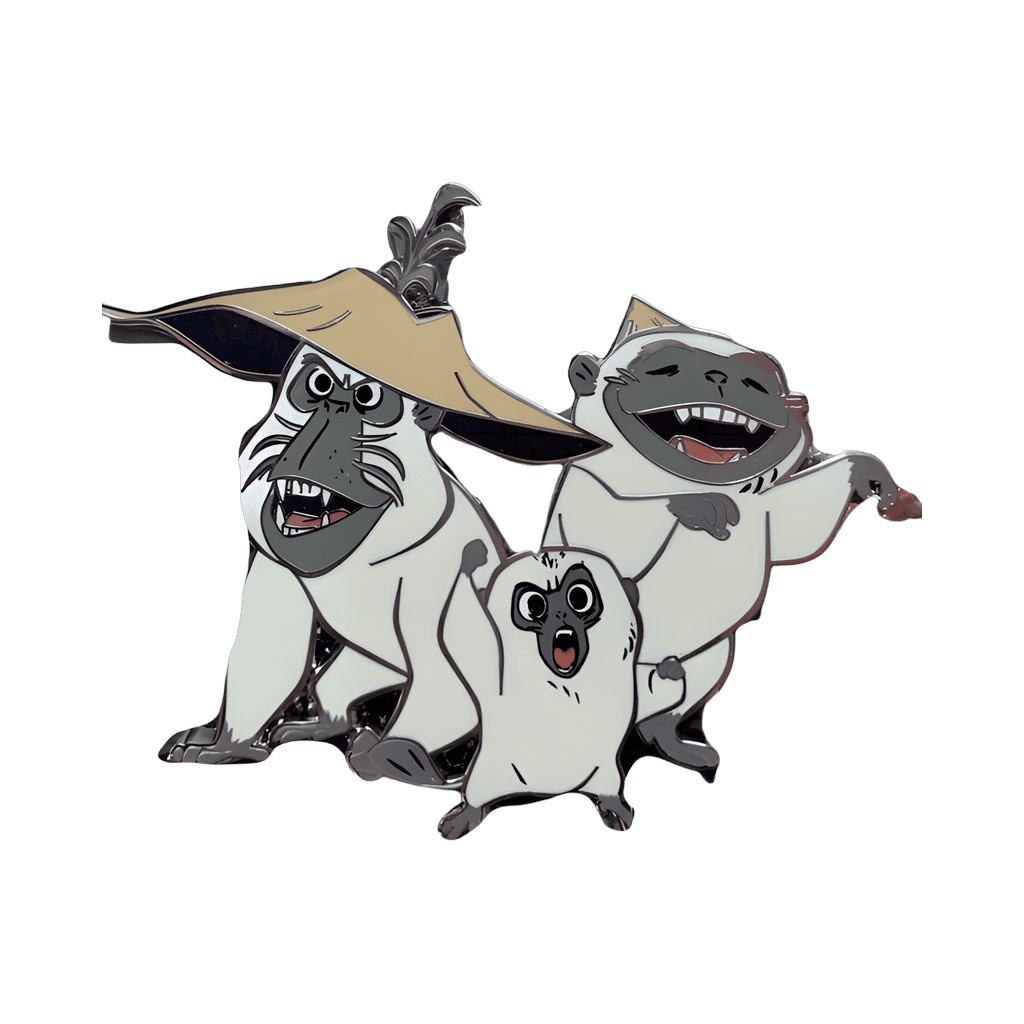 Monkeys Disney pin