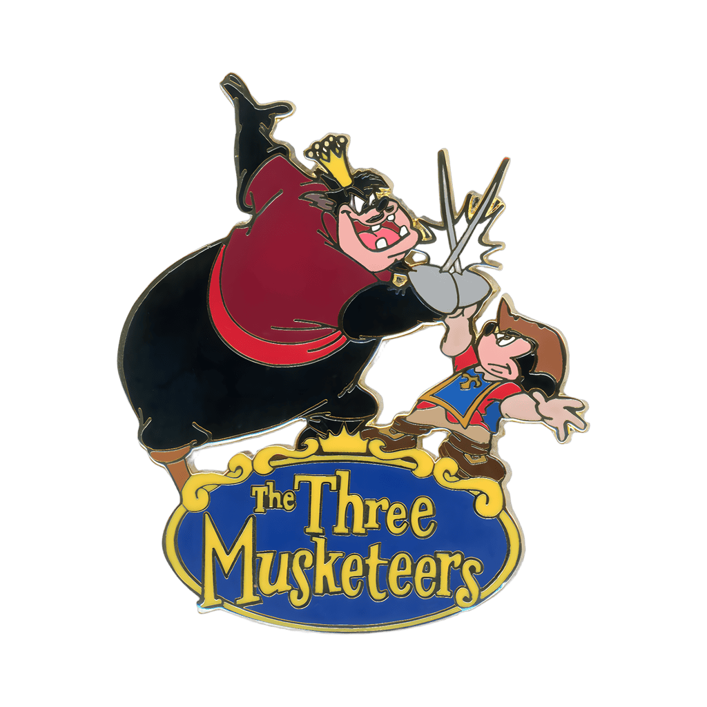 Captain Pete and Mickey Swordfighting Disney pin