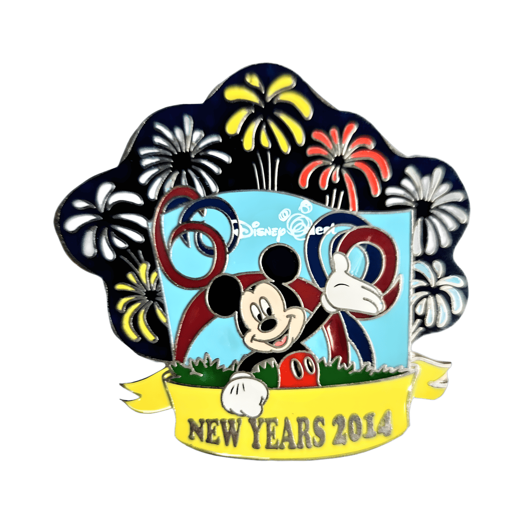 DisneyQuest New Years 2014 with Mickey & fireworks Disney pin