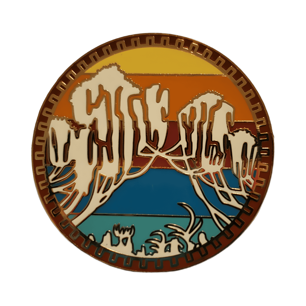 Floating Mountains Disney pin