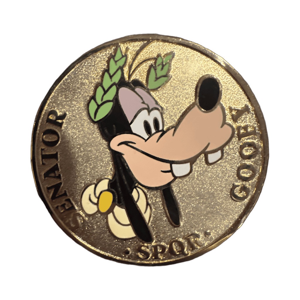 Senator Goofy Disney pin