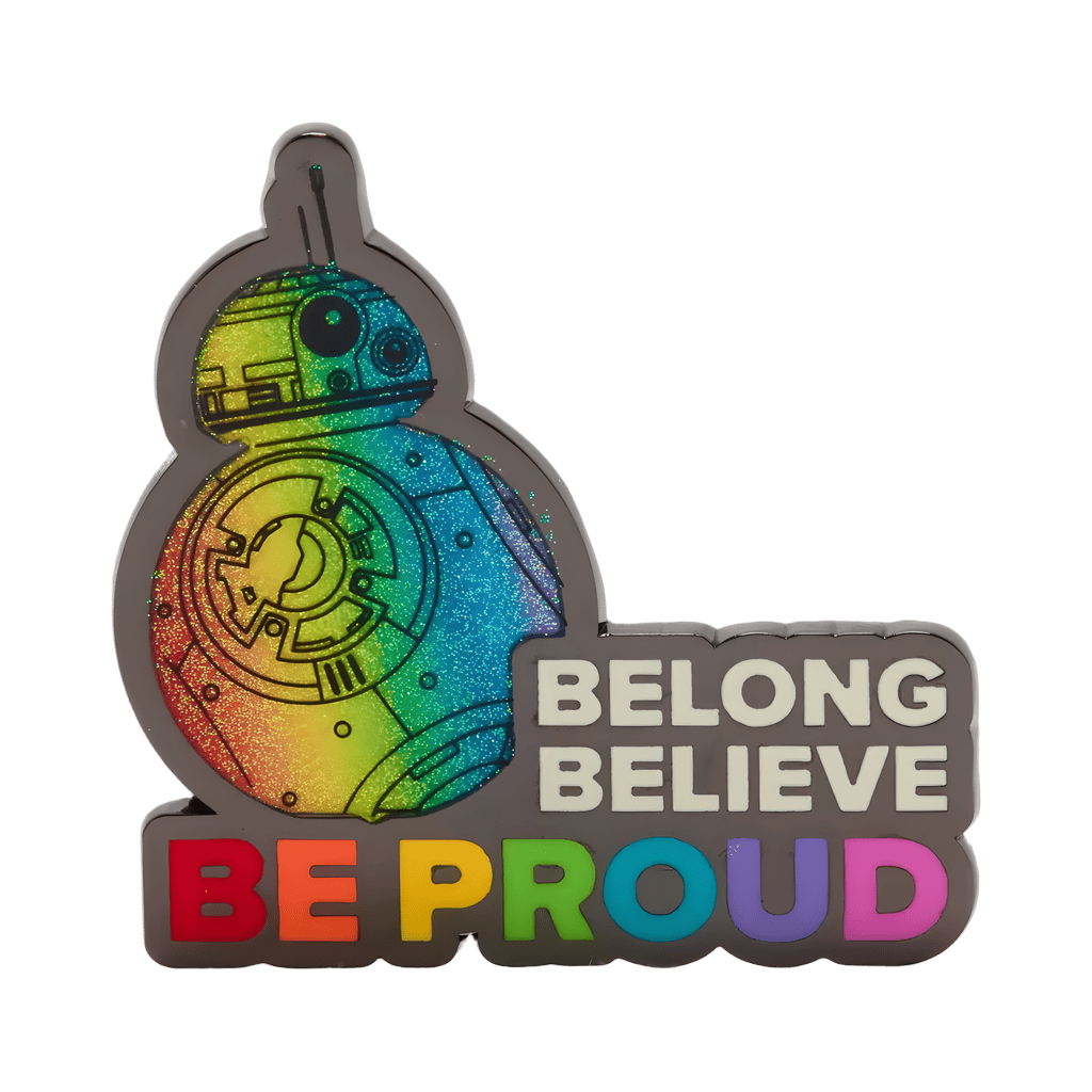 Belong, Believe, Be Proud Disney pin