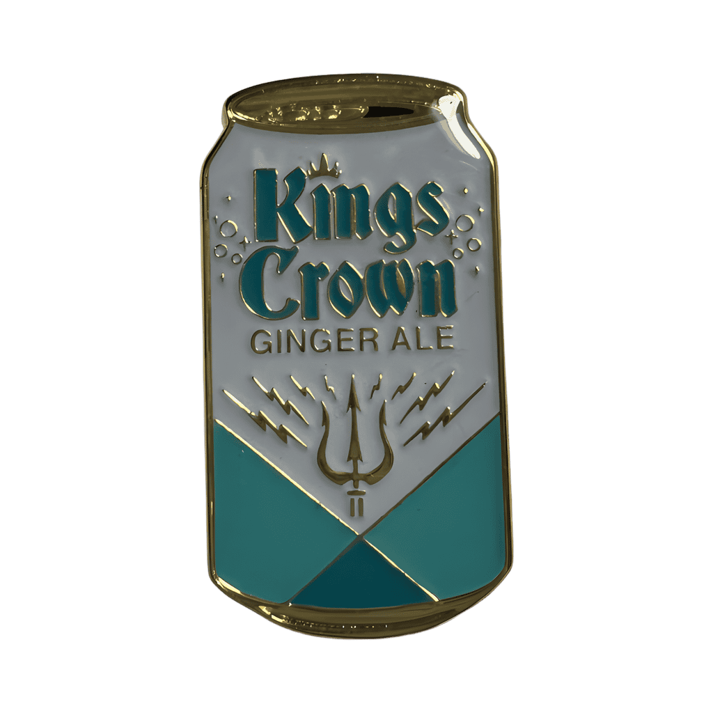 Kings Crown Ginger Ale | King Triton Disney pin