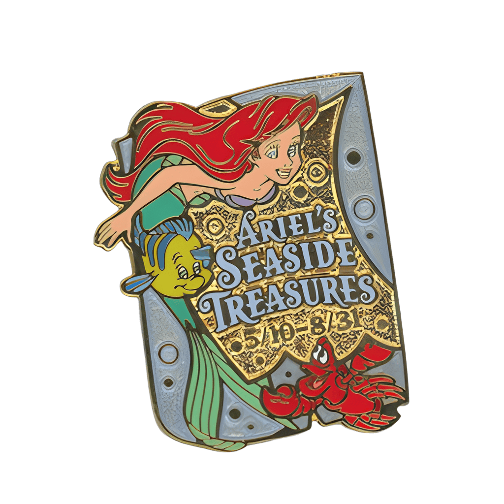 Blue Ariel Seaside Treasures Disney pin