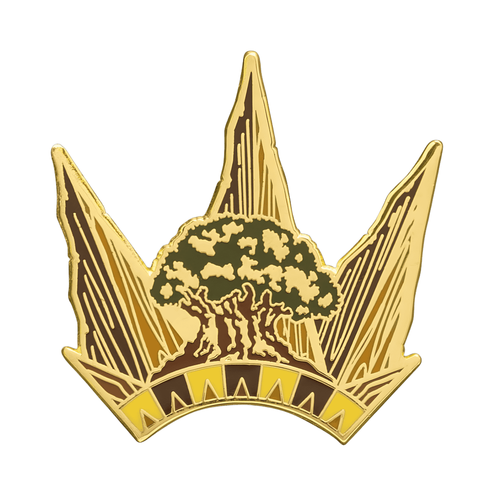 Compass Rose — Animal Kingdom Disney pin