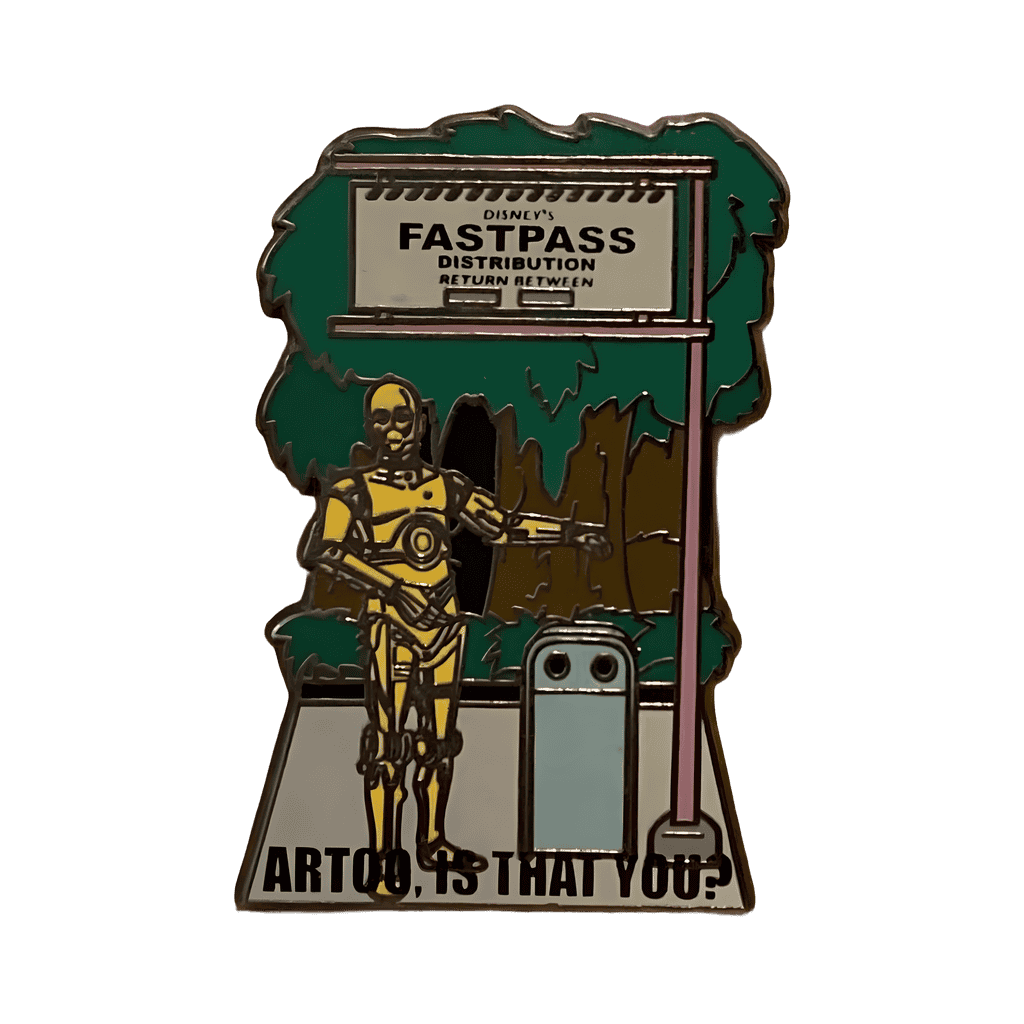 C-3PO - Artoo, Is That You? - Fastpass Disney pin