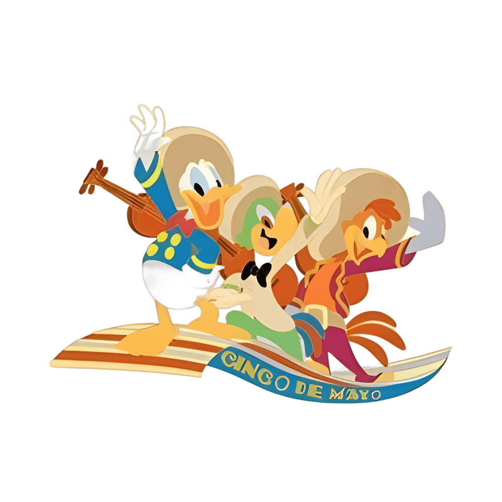Three Caballeros Disney pin