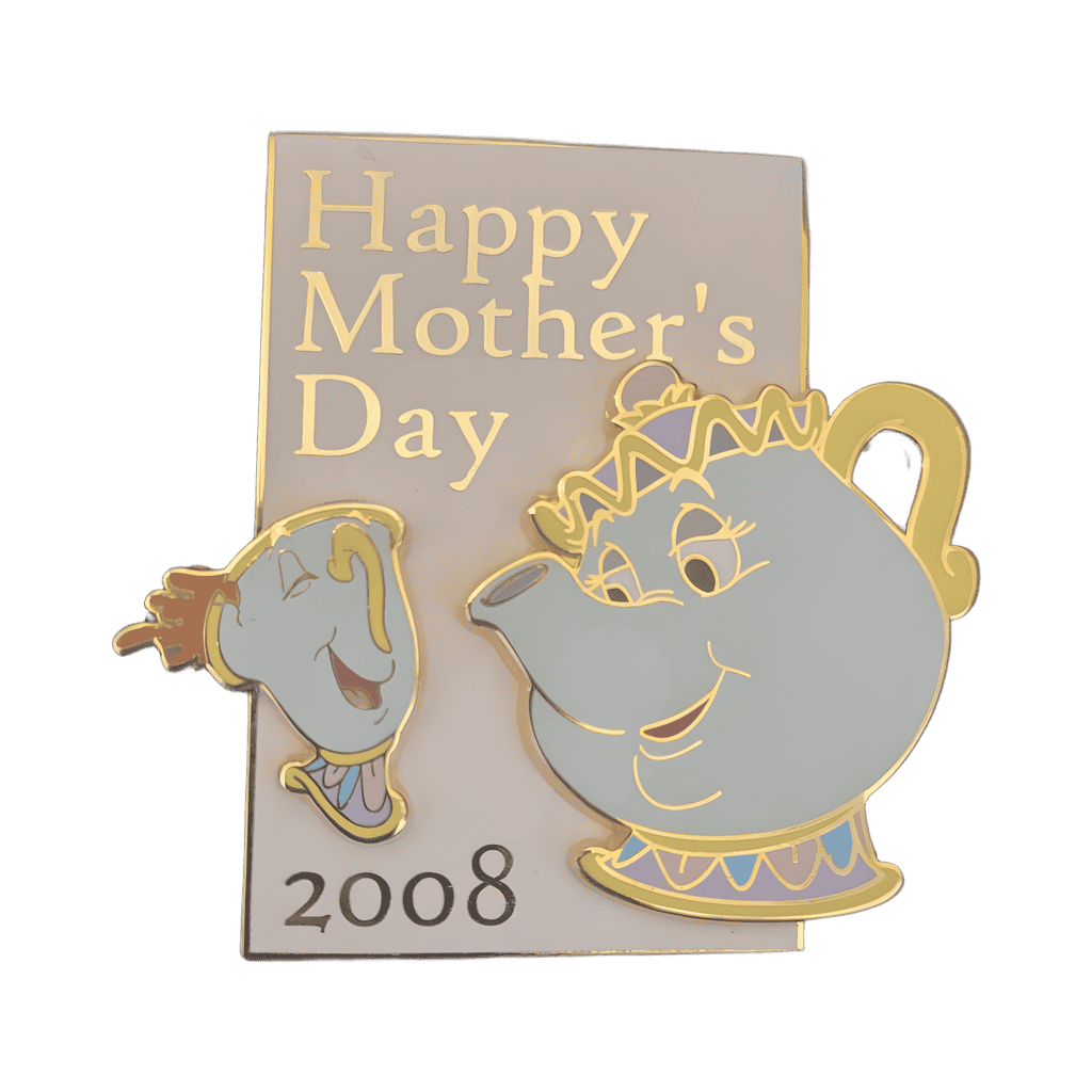 Mrs. Potts and Chip Disney pin