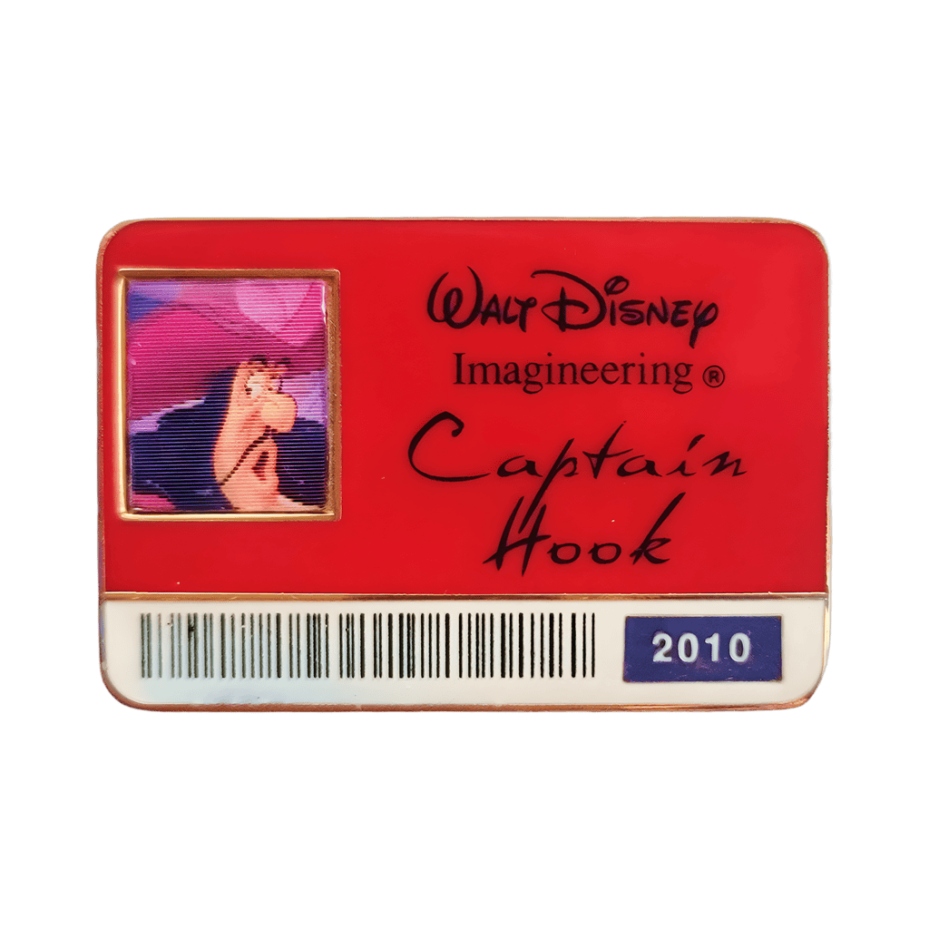 Captain Hook Disney pin
