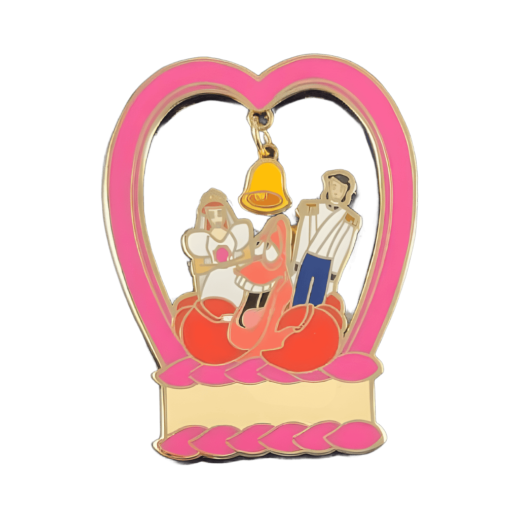 Sebastian with Wedding Topper Disney pin