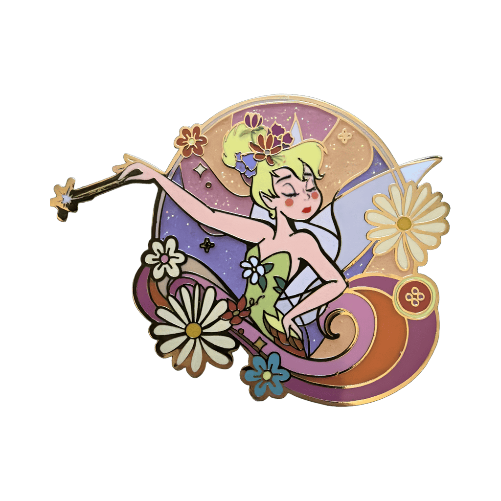 Tinker Bell Floral Disney pin