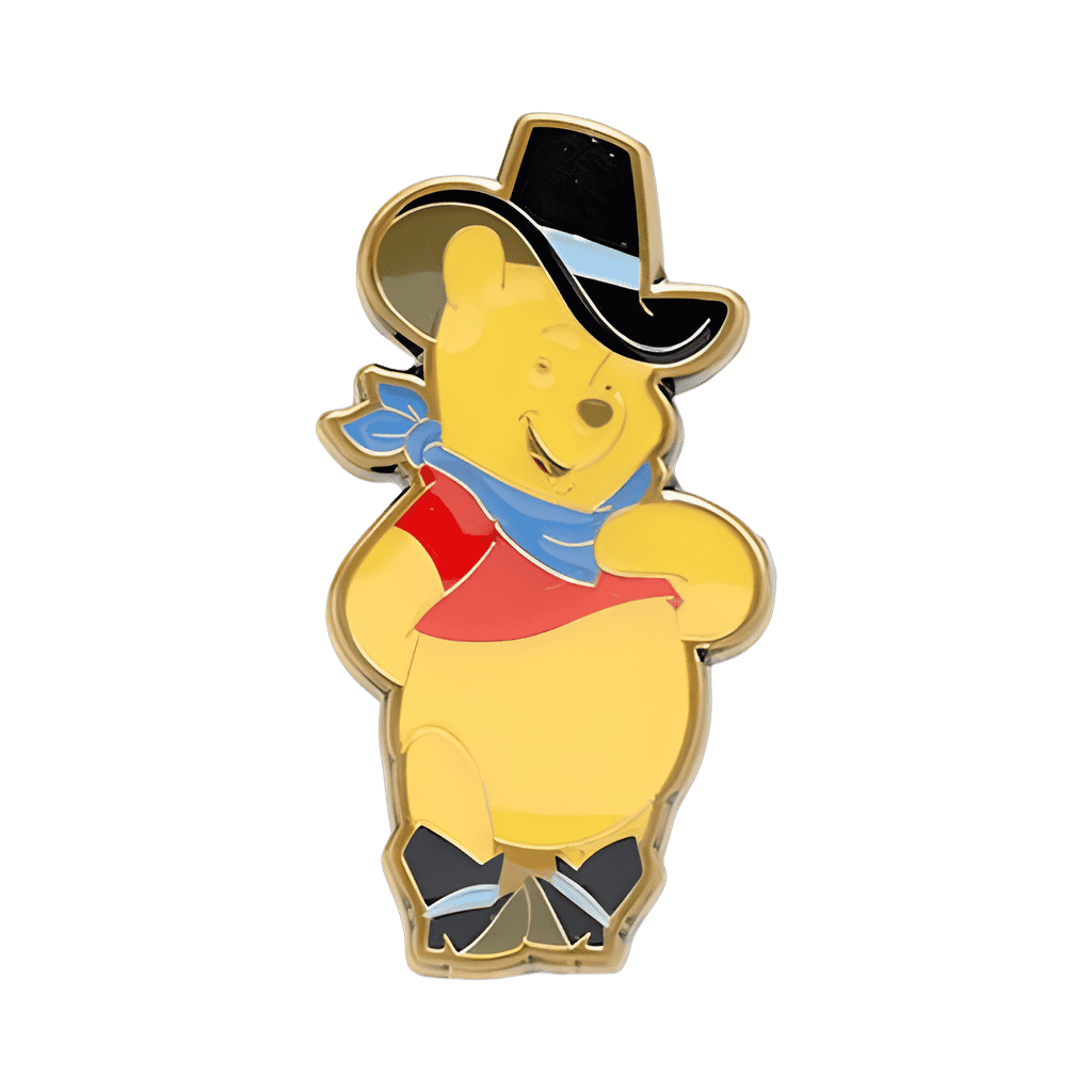 Outlaw Pooh Disney pin