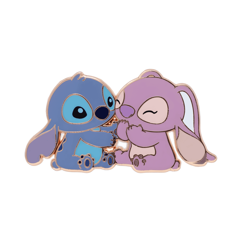 Stitch and Angel Disney pin