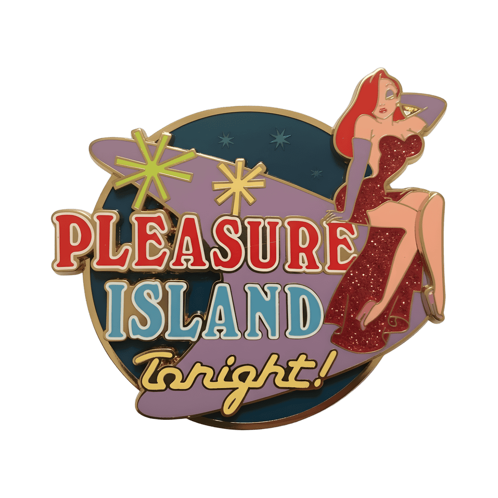 Pleasure Island Tonight - Jessica Rabbit Disney pin