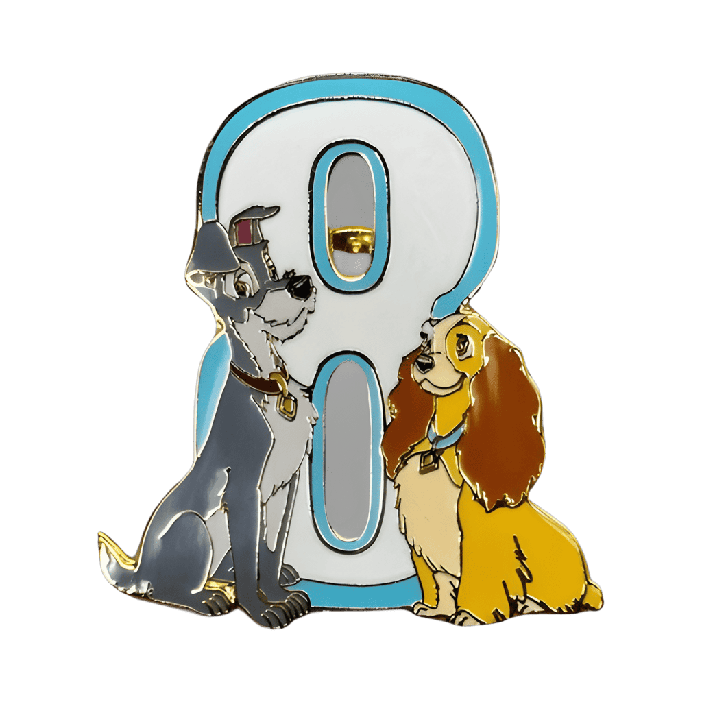 Lady and the Tramp Disney pin