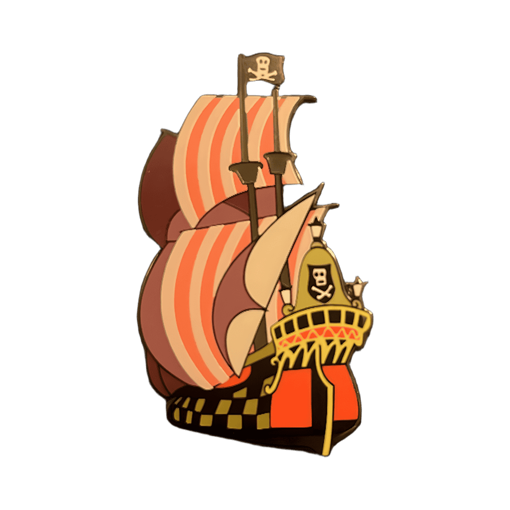 Jolly Roger Conceptual Art Pin Disney pin