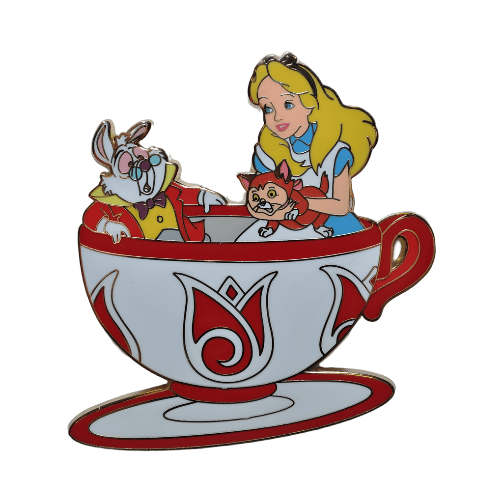 White Rabbit & Alice Disney pin