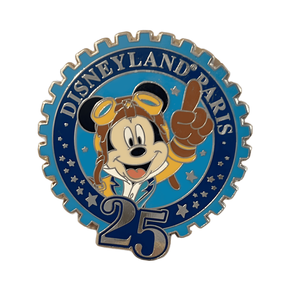 25th Anniversary Deluxe Starter Kit - Mickey Disney pin