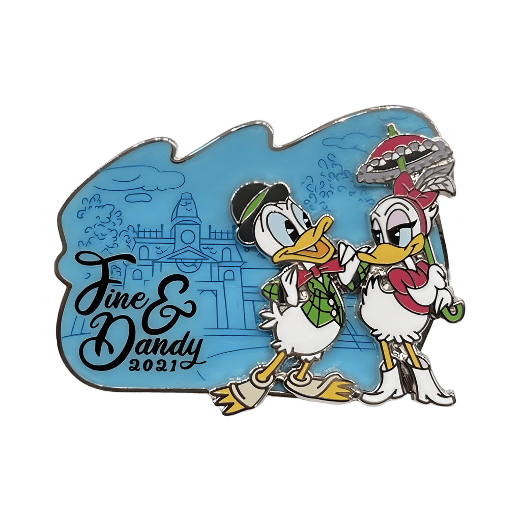 Fine and Dandy - Donald and Daisy Disney pin