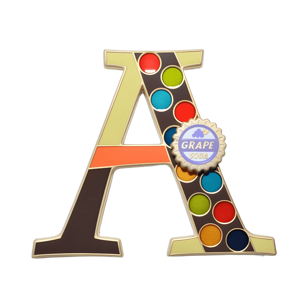 Letter “A” Disney pin