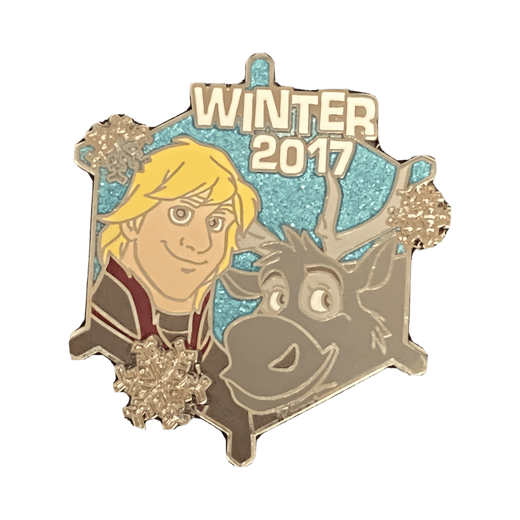 Kristoff and Sven 2017 Disney pin
