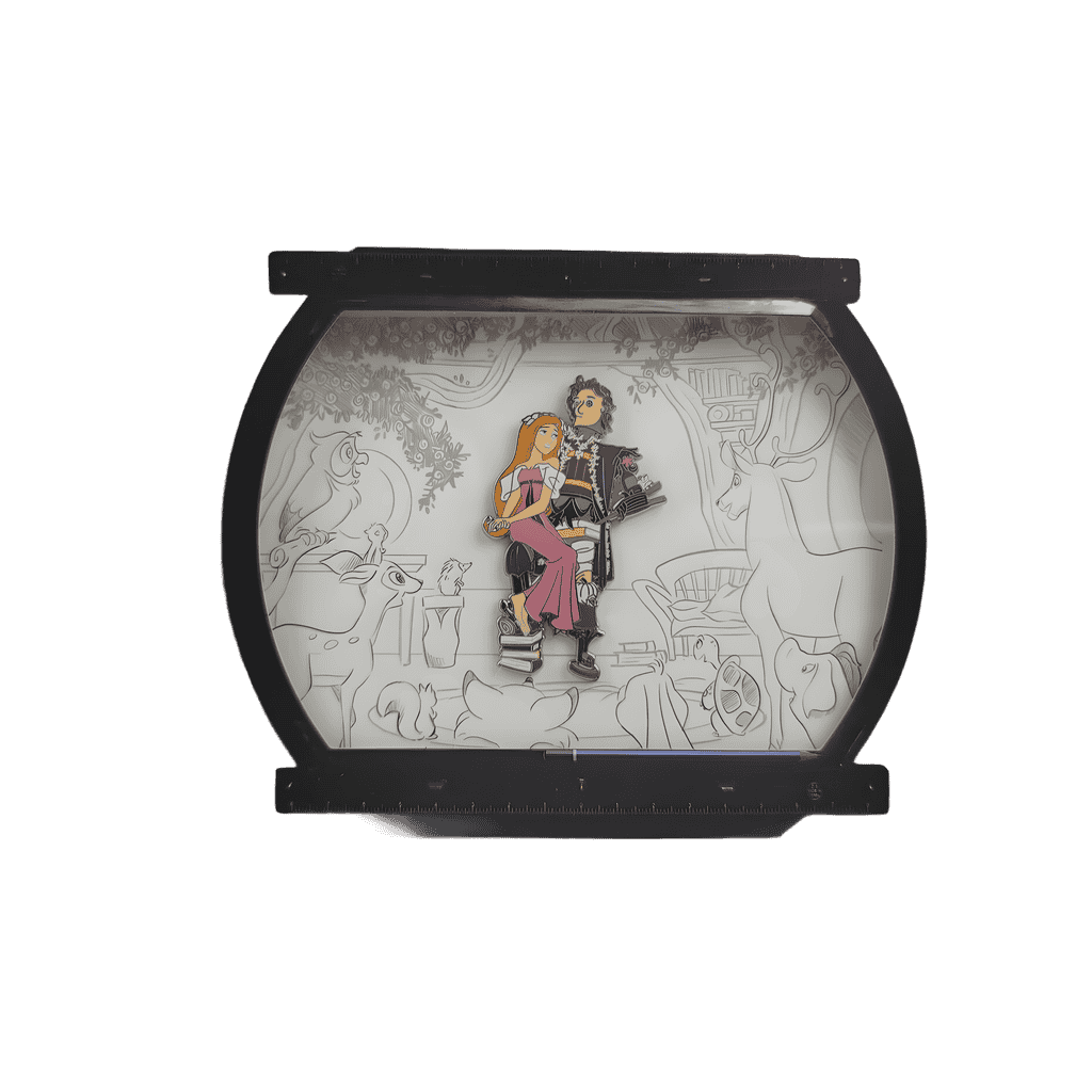 Enchanted 15th Anniversary Jumbo Disney pin