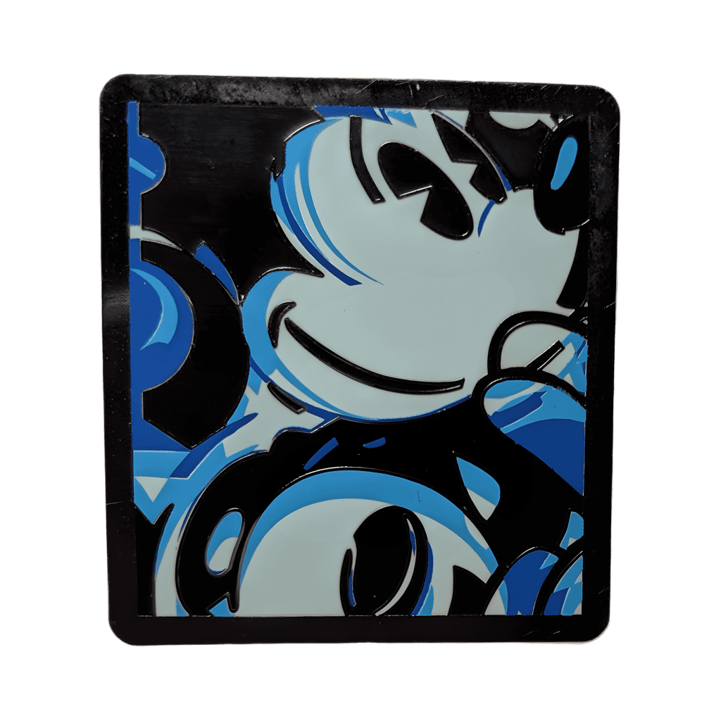 Blue Mickey Disney pin