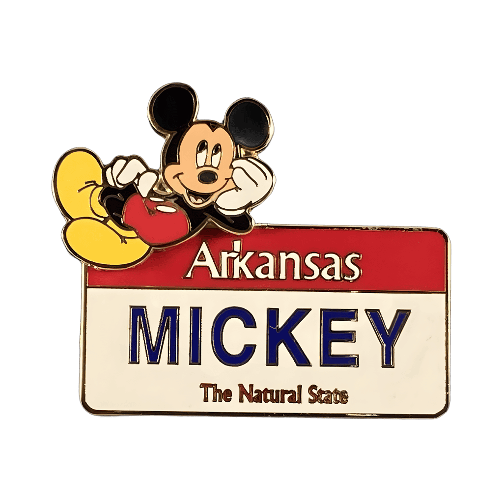 Arkansas - Mickey - The Natural State Disney pin