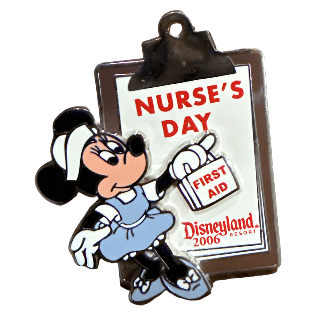 Minnie Mouse. Nurses day 2006 Disney pin