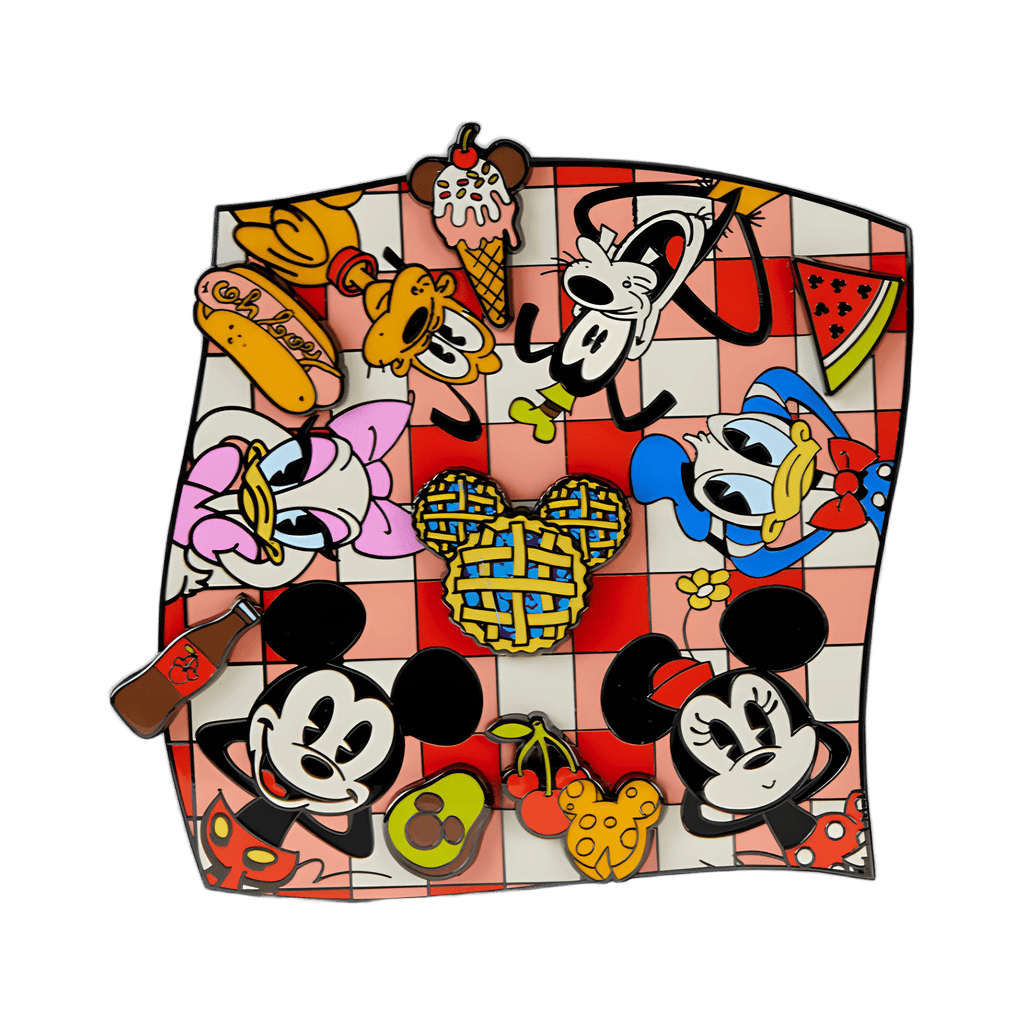 Mickey & Friends Picnic Blanket Disney pin