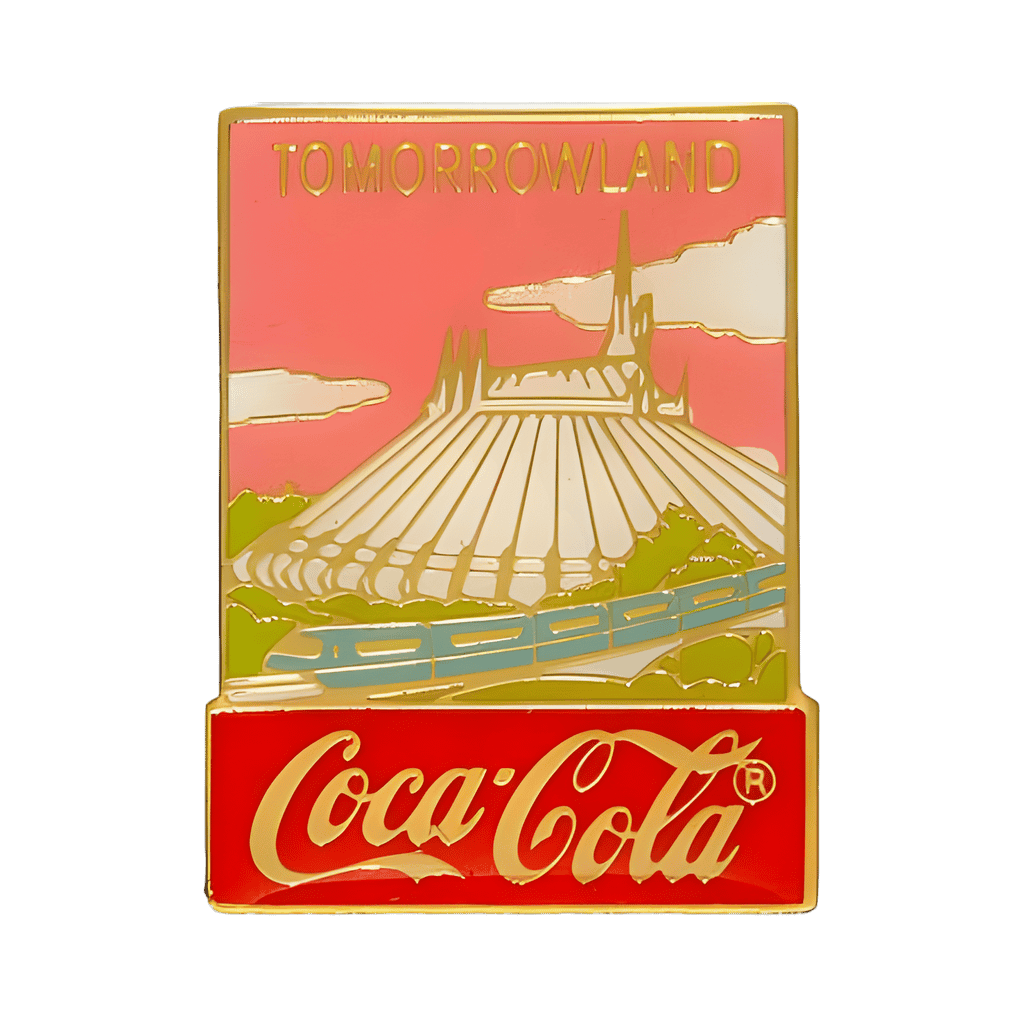 Tomorrowland Space Mountain Disney pin