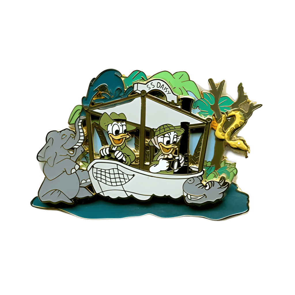Ducks on Safari Disney pin