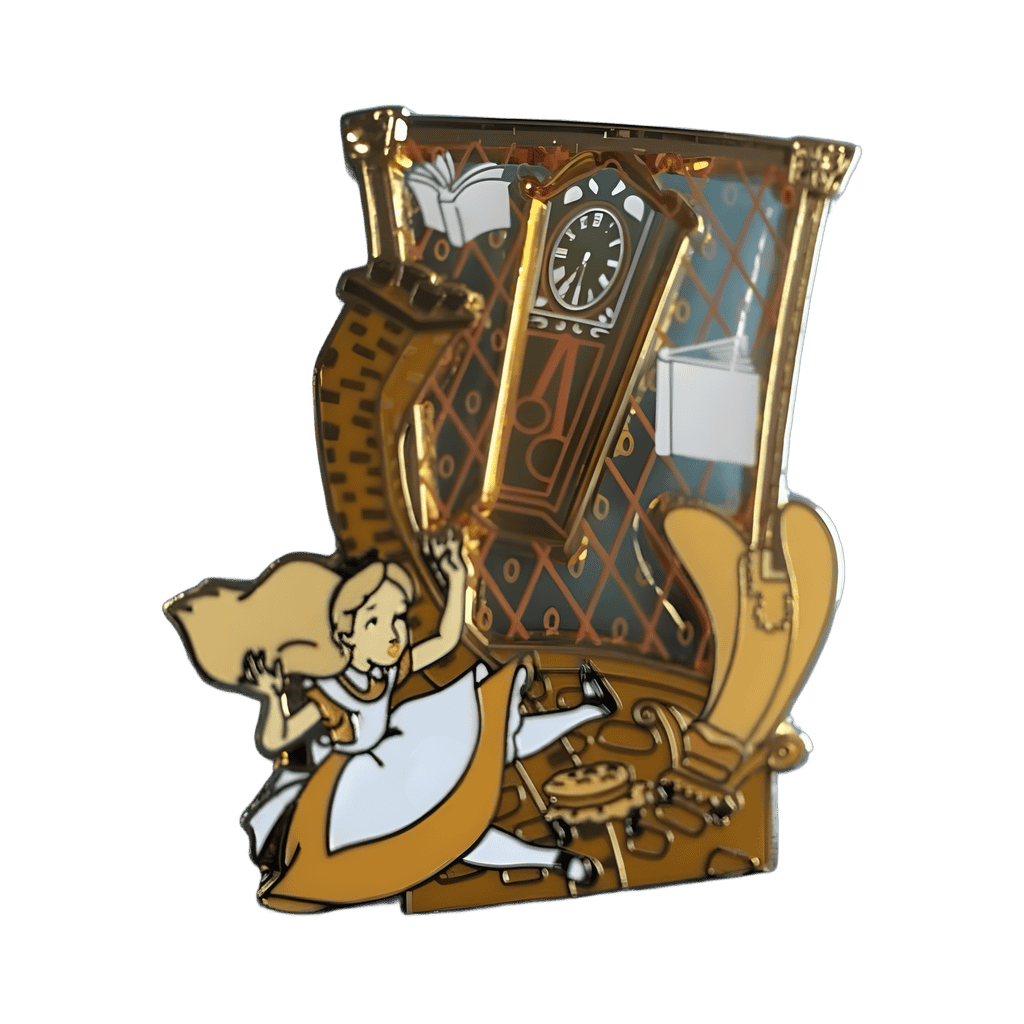 Version 5 - Taupe Disney pin
