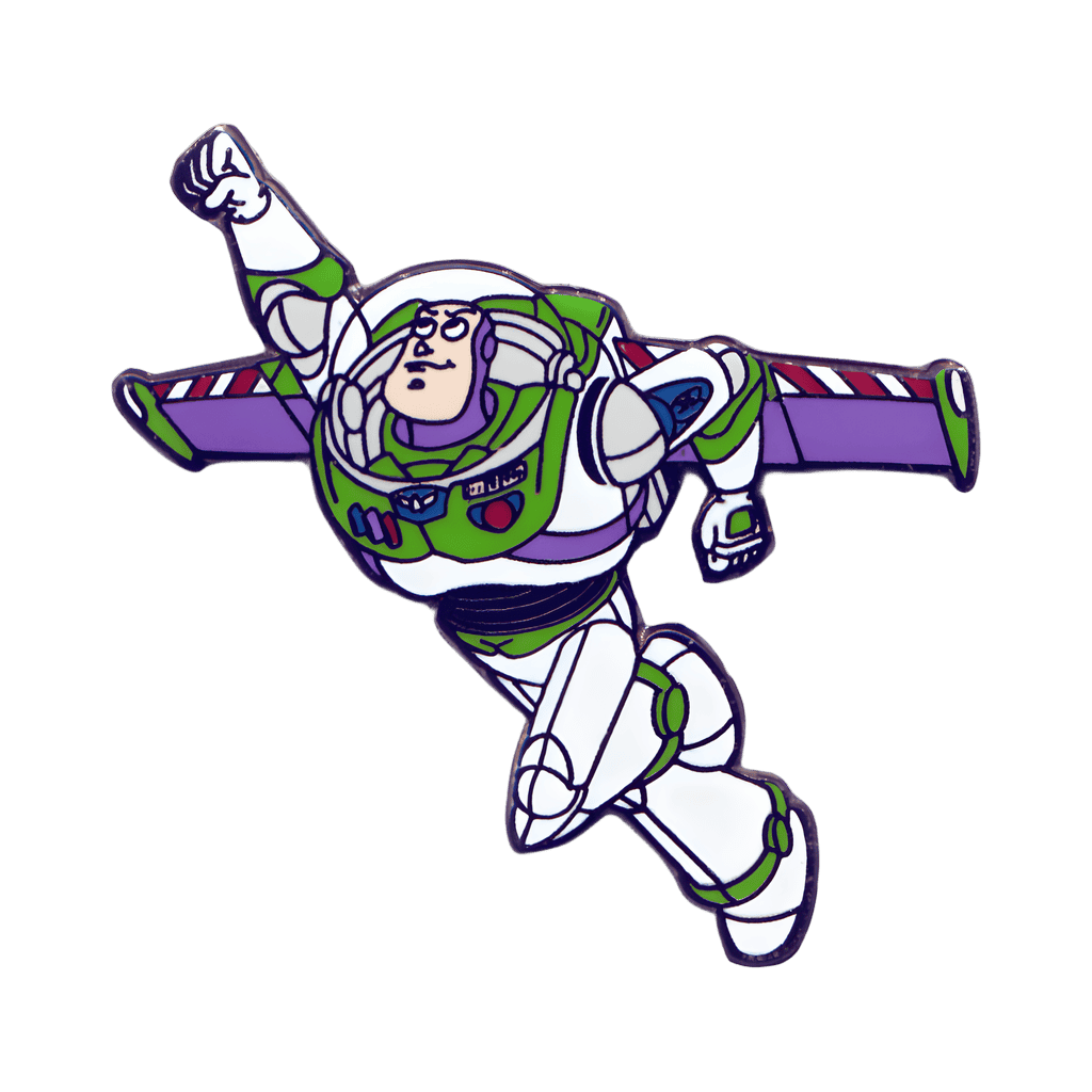 Buzz Flying off to his Right Disney pin