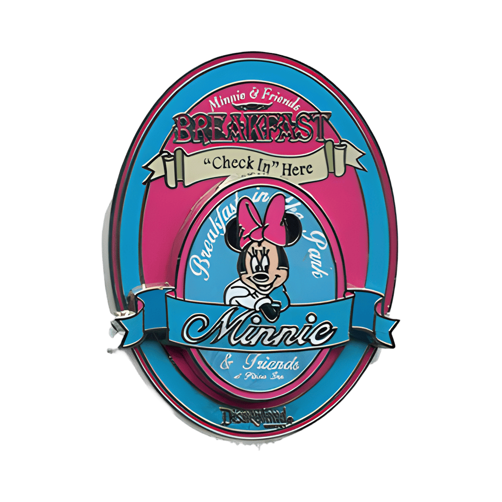 Breakfast in the Park with Minnie & Friends Disney pin