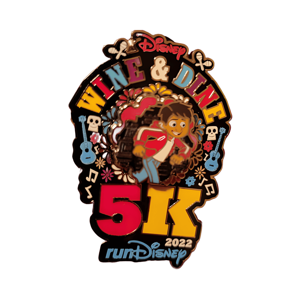 Coco 5k Wine and Dine Disney pin